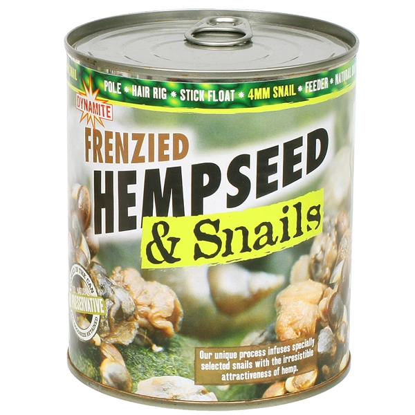 Dynamite Baits Frenzied Hempseed And 4mm Snails 1 Dynamite Baits Frenzied Hempseed And 4mm Snails
