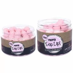 Proper Carp Baits Tutti & Black Pepper Pop Ups – Pale Pink